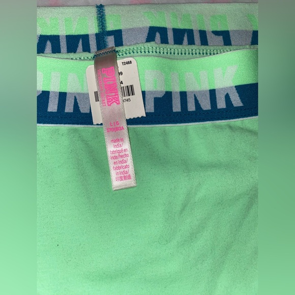 NWT Pink Victoria’s Secret cotton boyshort panties vs pink panties pink logo - Picture 2 of 3